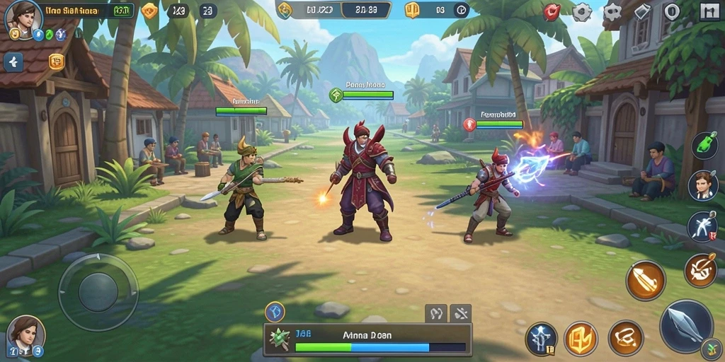 Tampilan awal permainan slot yang menarik dan colorfull.