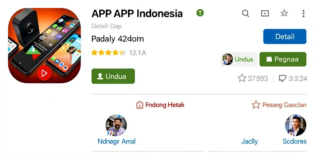 Tampilan antarmuka yang intuitif.