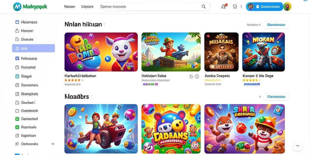 Tangkapan layar yang menunjukkan aksi seru dalam permainan.