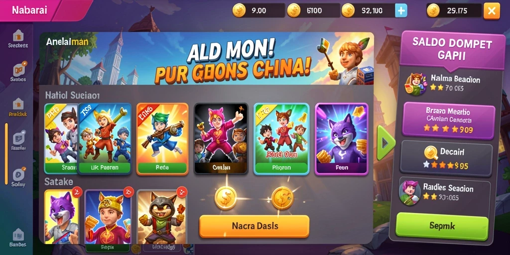 Tampilan awal aplikasi yang menarik dan intuitif.