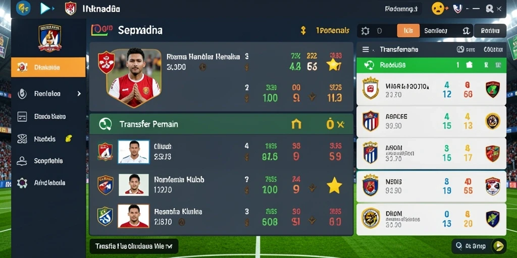 Tampilan antarmuka pengguna yang menarik dan interaktif.